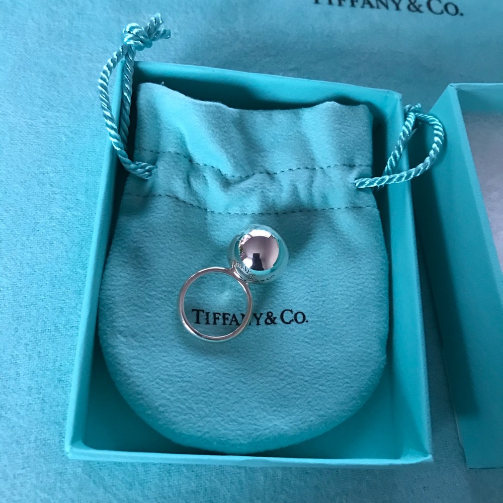 Large ball ring Tiffany & Co. silver